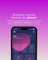 GAGA | vibrador y Succionador con control por app a distancia